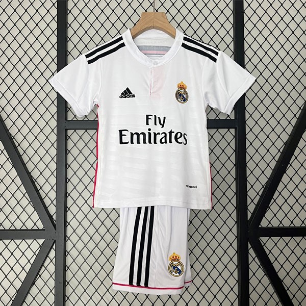 Camiseta Real Madrid 1ª Retro Niño 2014 2015